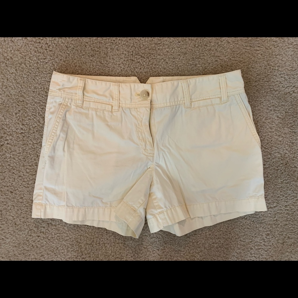Light yellow Loft shorts